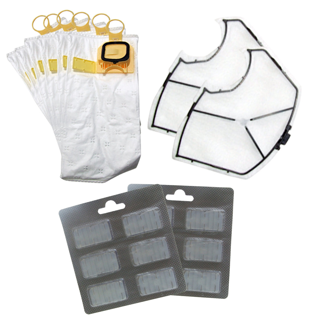 Kit Risparmio + Sottospazzola per Folletto VK140 / VK150