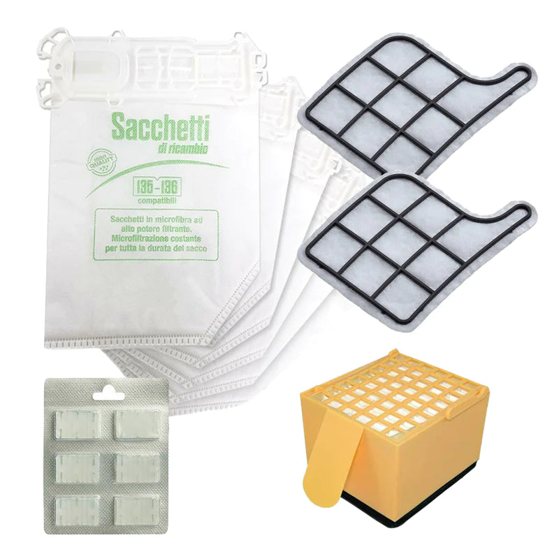 Kit Risparmio + Sottospazzola + filo di alimentazione vk135/vk136