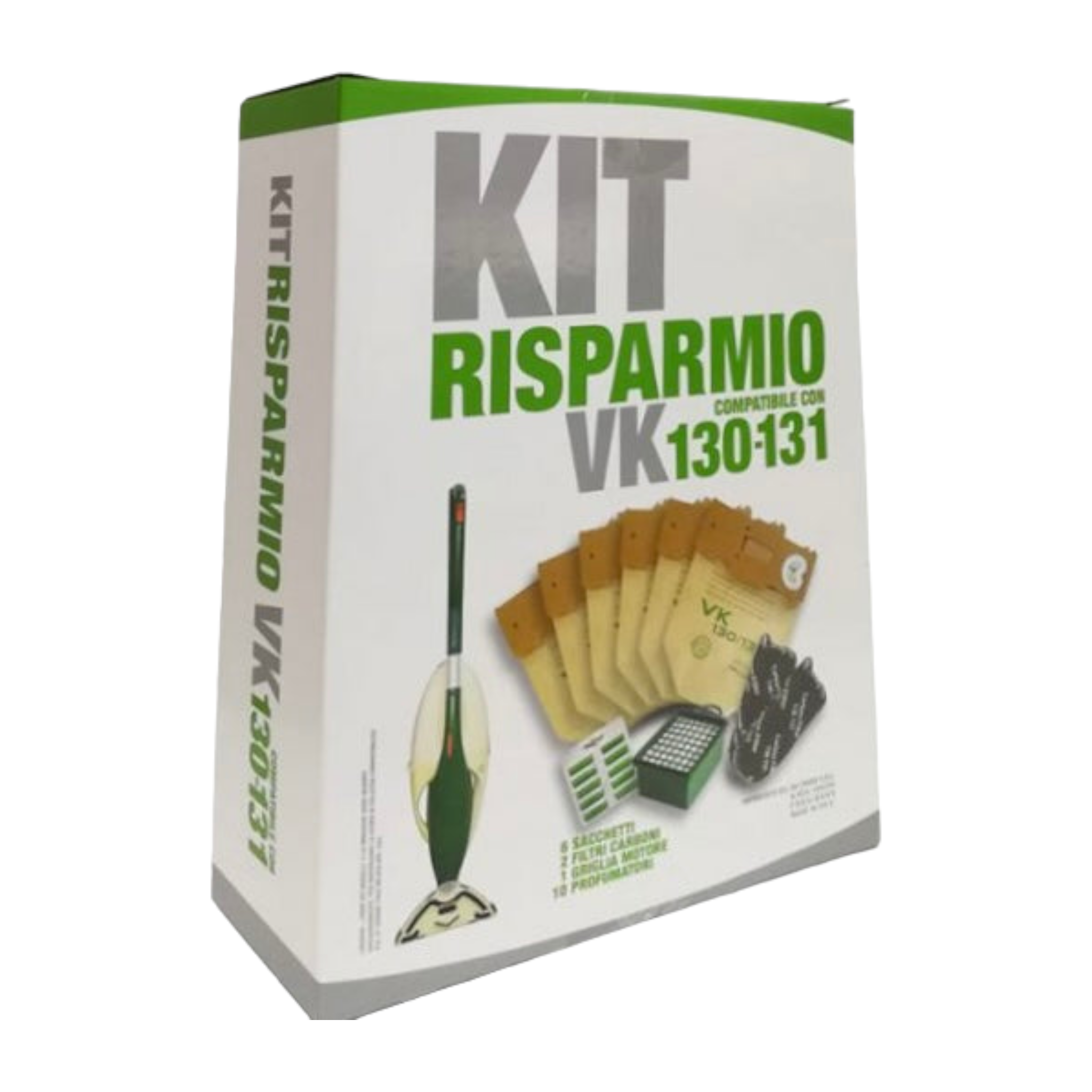 Kit Risparmio Folletto VK130/VK131 – Ci Pensa Manolo