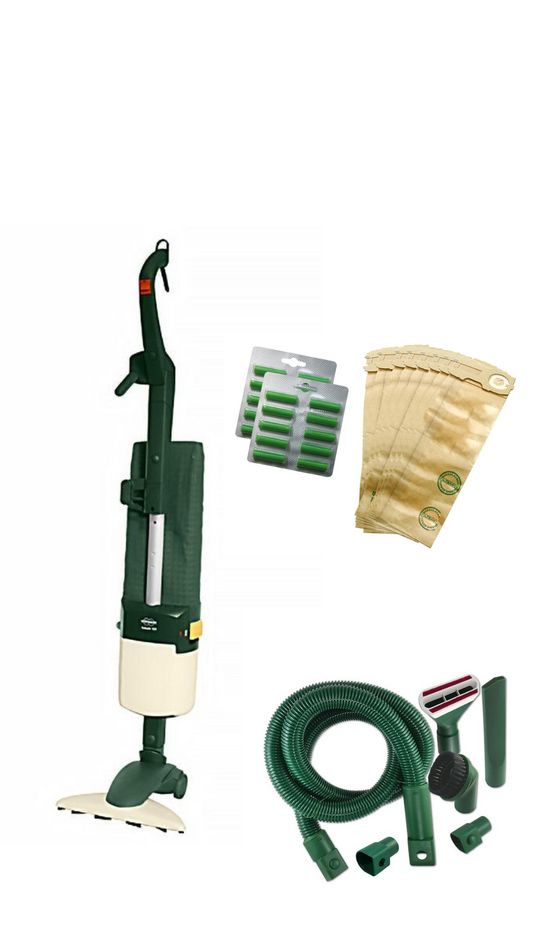 Combo Vk121 con spazzola hd20 più tubo flessibile e accessori