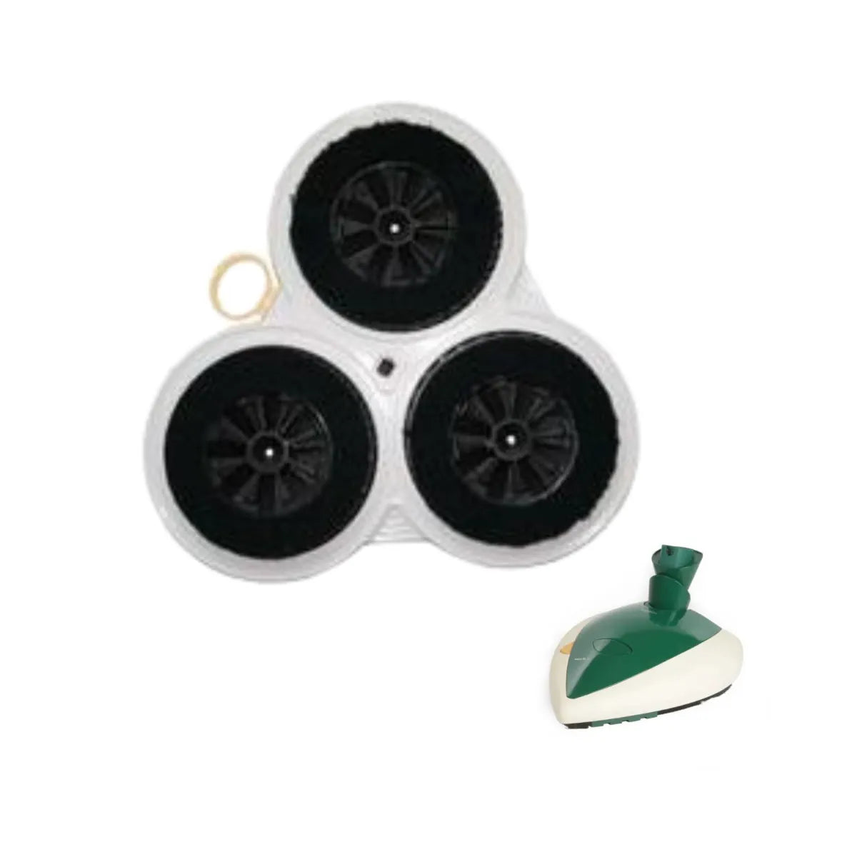 MODULO PANDA SPAZZOLE FELTRO E SETOLA PER LUCIDATRICE FOLLETTO PL515 PULILUX