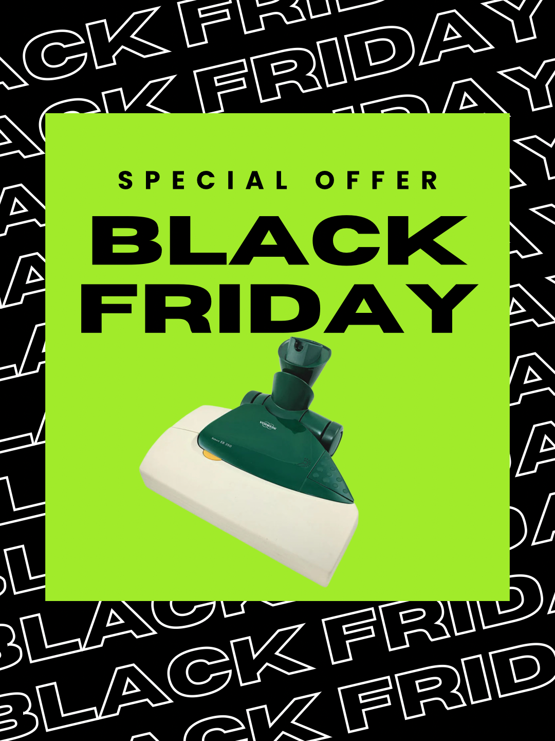 Battitappeto EB350 EB351 originale Vorwerk  Rigenerato