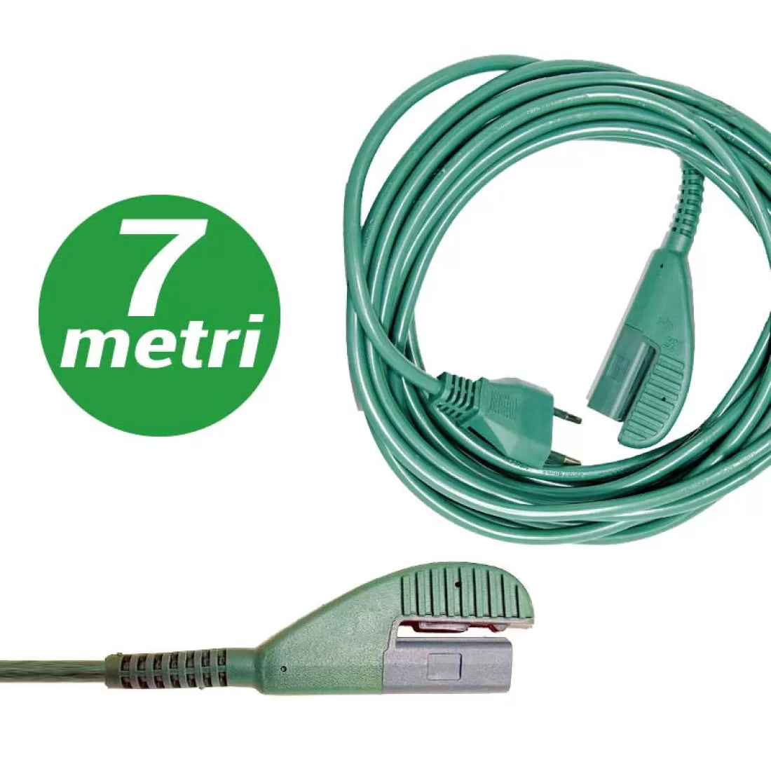 Vorwerk Cavo Di Alimentazione Originale Per Aspirapolvere Folletto VK140, Lunghezza 7 Metri, Garanzia 24 Mesi